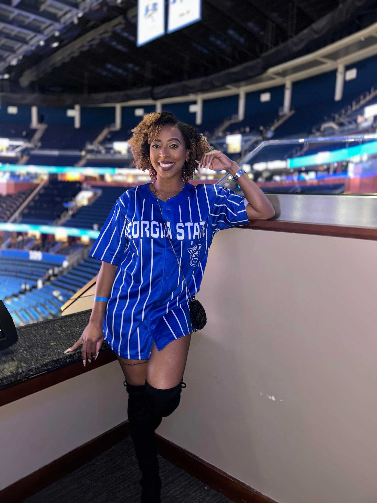 Georgia State University Performance Unisex Baseball Jersey