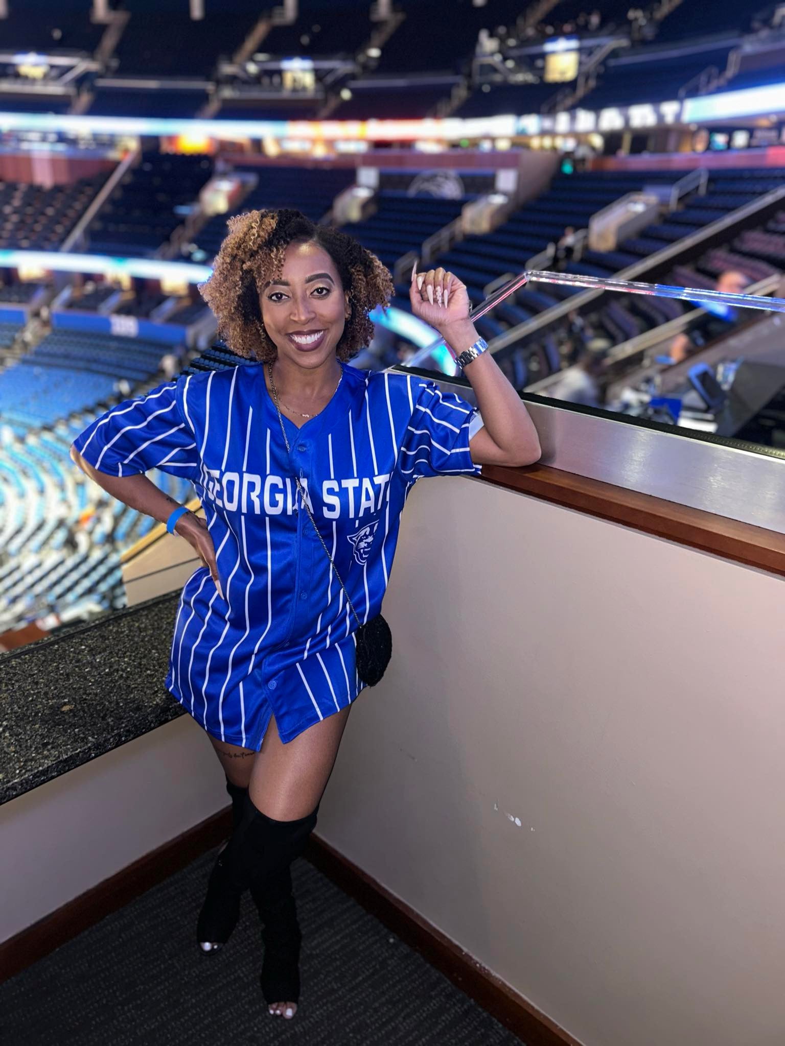 Georgia State University Performance Unisex Baseball Jersey